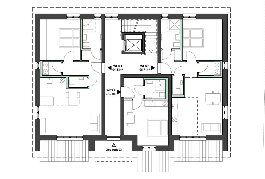 Meinsbur Haus 3 Erdgeschoss